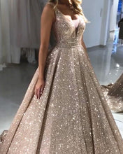 Load image into Gallery viewer, Rose Gold Prom Dresses 2020
