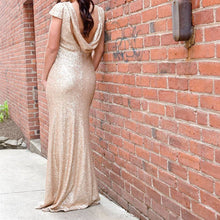 Load image into Gallery viewer, Glitter Sequins Bridesmaid Dresses Mermaid
