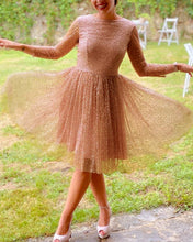 Load image into Gallery viewer, Rose Gold Homecoming Dresses 2020
