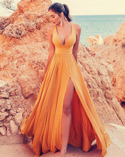 Load image into Gallery viewer, Gold Bridesmaid Dresses