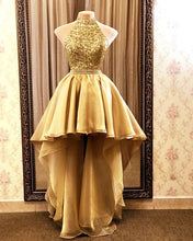 Load image into Gallery viewer, Gold Prom Dresses 2020