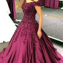 Load image into Gallery viewer, purple wedding dresses