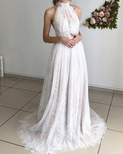 Load image into Gallery viewer, Halter Wedding Dress 2020
