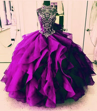 Load image into Gallery viewer, Purple Quinceanera Dresses Ball Gowns For Sweet 16