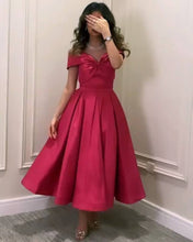 Load image into Gallery viewer, Fuchsia Midi Party Dress