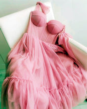 Load image into Gallery viewer, Hot Pink Midi Dress