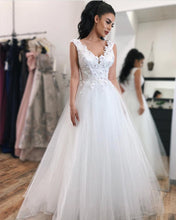 Load image into Gallery viewer, White-Prom-Dresses