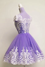 Load image into Gallery viewer, Vintage 1950s Prom Dresses Tulle Swing Party Dress Lace Appliques