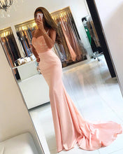 Load image into Gallery viewer, Elegant Appliques Sweetheart Satin Mermaid Prom Dress-alinanova