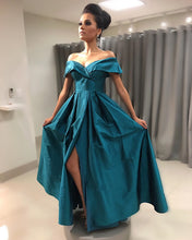 Load image into Gallery viewer, Teal-Green-Bridesmaid-Dresses