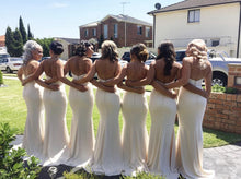 Load image into Gallery viewer, Elegant Lace Appliques Sweetheart Mermaid Bridesmaid Dresses