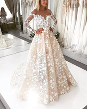 Load image into Gallery viewer, Lace-Wedding-Gowns