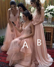 Load image into Gallery viewer, Mix And Match Bridesmaid Dresses Long