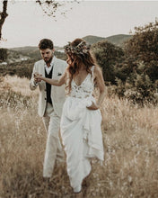 Load image into Gallery viewer, Boho Wedding Dress 2020