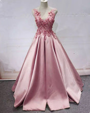Load image into Gallery viewer, Pale Pink Prom Dresses Ball Gown