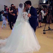 Load image into Gallery viewer, Lace Long Sleeves Wedding Dresses Ball Gowns