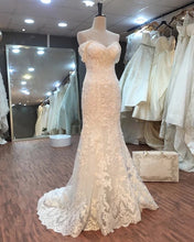 Load image into Gallery viewer, Lace Sweetheart Mermaid Wedding Gowns 2020