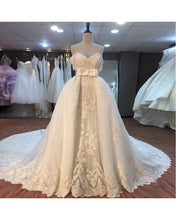 Load image into Gallery viewer, Elegant Mermaid Off Shoulder Wedding Dress For Bride