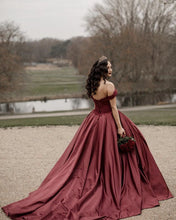 Load image into Gallery viewer, Maroon Wedding Dresses