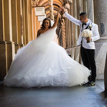 Load image into Gallery viewer, Lace Sweetheart Tulle Ball Gowns Wedding Dresses