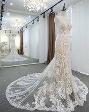 Load image into Gallery viewer, Country Wedding Lace Mermaid Dress
