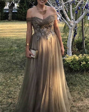 Load image into Gallery viewer, Taupe Prom Dresses