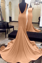 Load image into Gallery viewer, Long Backless Prom Dresses Sexy Long Evening Gowns