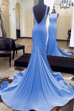 Load image into Gallery viewer, Long Backless Prom Dresses Sexy Long Evening Gowns