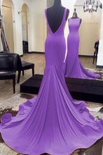 Load image into Gallery viewer, Long Backless Prom Dresses Sexy Long Evening Gowns