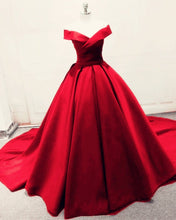 Load image into Gallery viewer, Prom Ball Gowns Red

