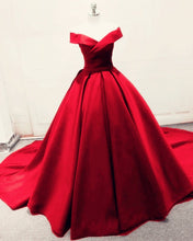 Load image into Gallery viewer, Prom Ball Gowns Red