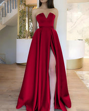 Load image into Gallery viewer, Red Prom Dress 2020