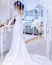 Load image into Gallery viewer, Long Sleeves Lace Wedding Dresses 2020