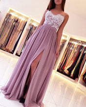 Load image into Gallery viewer, Mauve Pink Bridesmaid Dresses Chiffon
