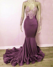 Load image into Gallery viewer, Mauve Prom Dresses Black Girl
