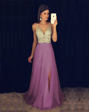 Load image into Gallery viewer, Mauve Formal Gown Dresses