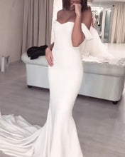 Load image into Gallery viewer, Sexy Mermaid Wedding Dresses Off Shoulder