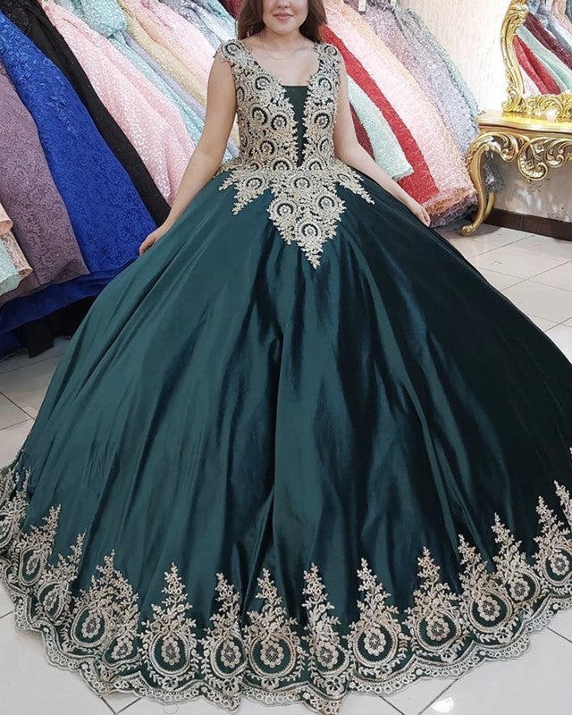slim fit dress slacks Dark Green Sweet 15 Quinceanera Dresses with Gold Applique Sequin Ball –  Simplepromdress