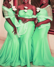 Load image into Gallery viewer, Mint Green Mermaid Dresses
