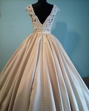 Load image into Gallery viewer, Champagne Wedding Gown