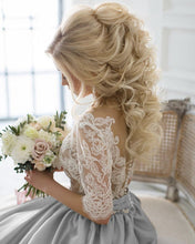 Load image into Gallery viewer, Silver Wedding Dresses 2021