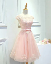 Load image into Gallery viewer, Cute Homecoming Dresses Pink
