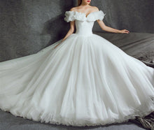 Load image into Gallery viewer, fairy core tulle wedding ball gown