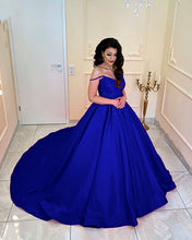 Load image into Gallery viewer, Royal Blue Quinceanera Dresses 2020