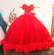 Load image into Gallery viewer, Red-Wedding-gowns