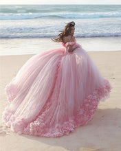 Load image into Gallery viewer, Baby Pink Quinceanera Dresses Ball Gown