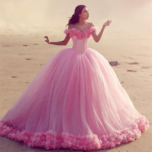 Load image into Gallery viewer, baby pink wedding dresses
