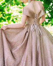 Load image into Gallery viewer, Sequins Ball Gown