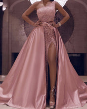 Load image into Gallery viewer, Pink Mermaid Prom Dresses