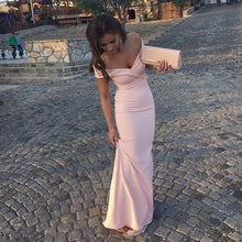 Load image into Gallery viewer, light-pink-prom-dresses